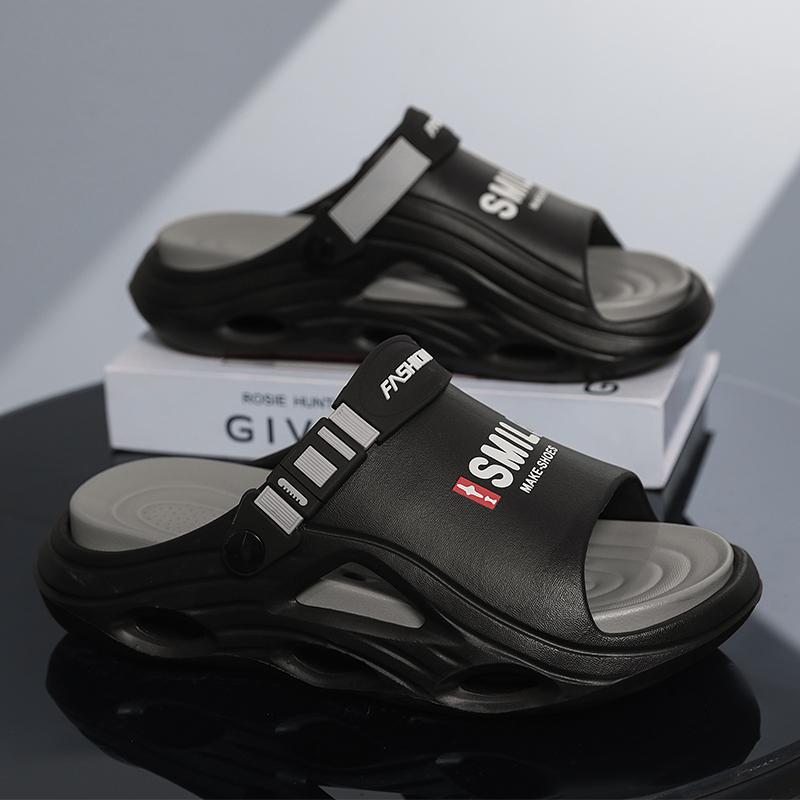 Summer Men's Large Size Sandals EVA Soft Soled Slippers Home Casual Slippers Beach Sandals