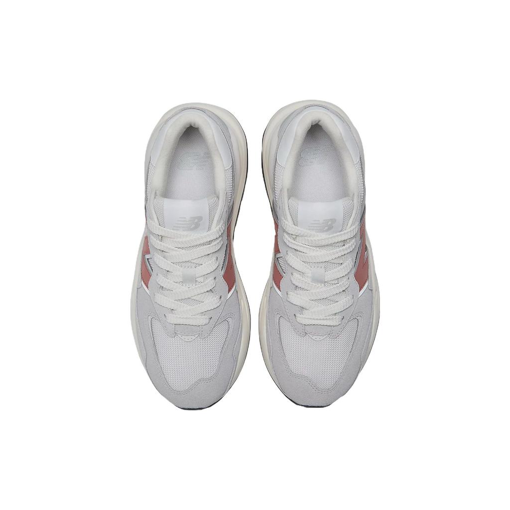 New Balance 57/40 Aluminiu Ușor Roșu Mineral Adidași Femei Gri Alb W5740SLC