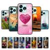 For UMIDIGI A15 Case A15C Coque Fashion Cute Cover Black Soft Silicone Phone Cases For UMIDIGI A15C Funda A 15 UMIDIGIA15 Bags