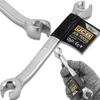 JCB 12x13mm Split Ring Spanner 2-sided Cr-V 6-point