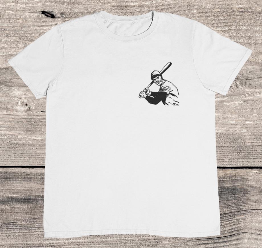 Винтажная футболка с игроком в бейсбол - Карманный бейсбол - 100% Премиум Хлопок Унисекс Футболка XXL