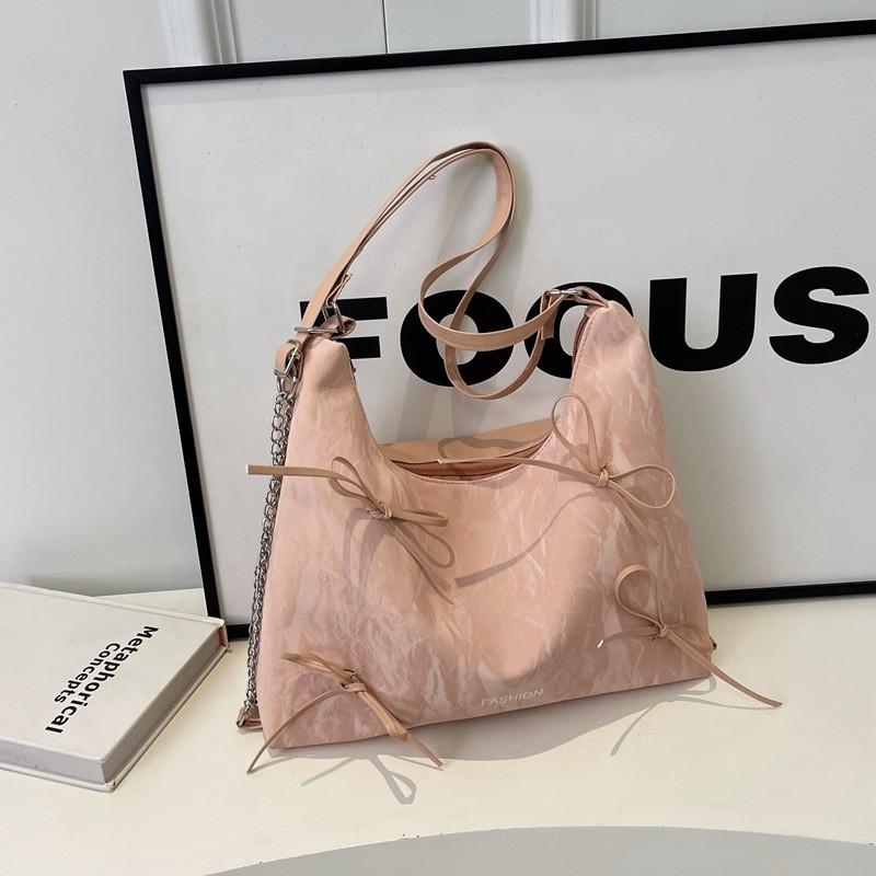 Stylish Minimalist Tote Bag New Spring Summer Collection Fashionable Bow Design