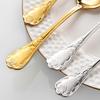 Gold Embossed Dinner Cutlery Set