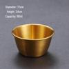 Utuo 180ml Gold Tea Cup Set
