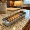 Draining Spoon Fork Storage Box Stainless Steel Chopsticks Cage Durable Cutlery Holder  for Kitchen