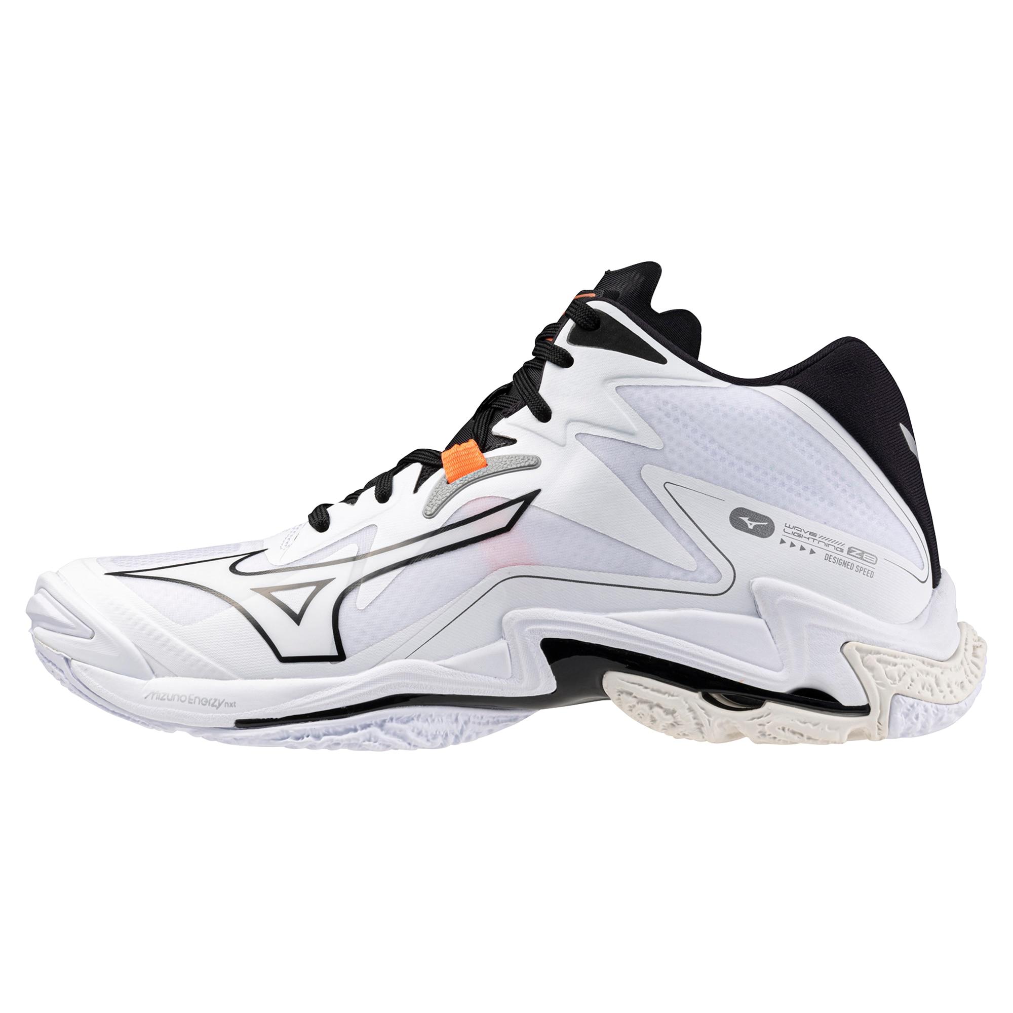 Mizuno Wave Lightning Z8 Unisex White Black V1GA240551 39