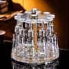 Hanton Gold Leaf Baijiu Cup Set with Deer Head Rack