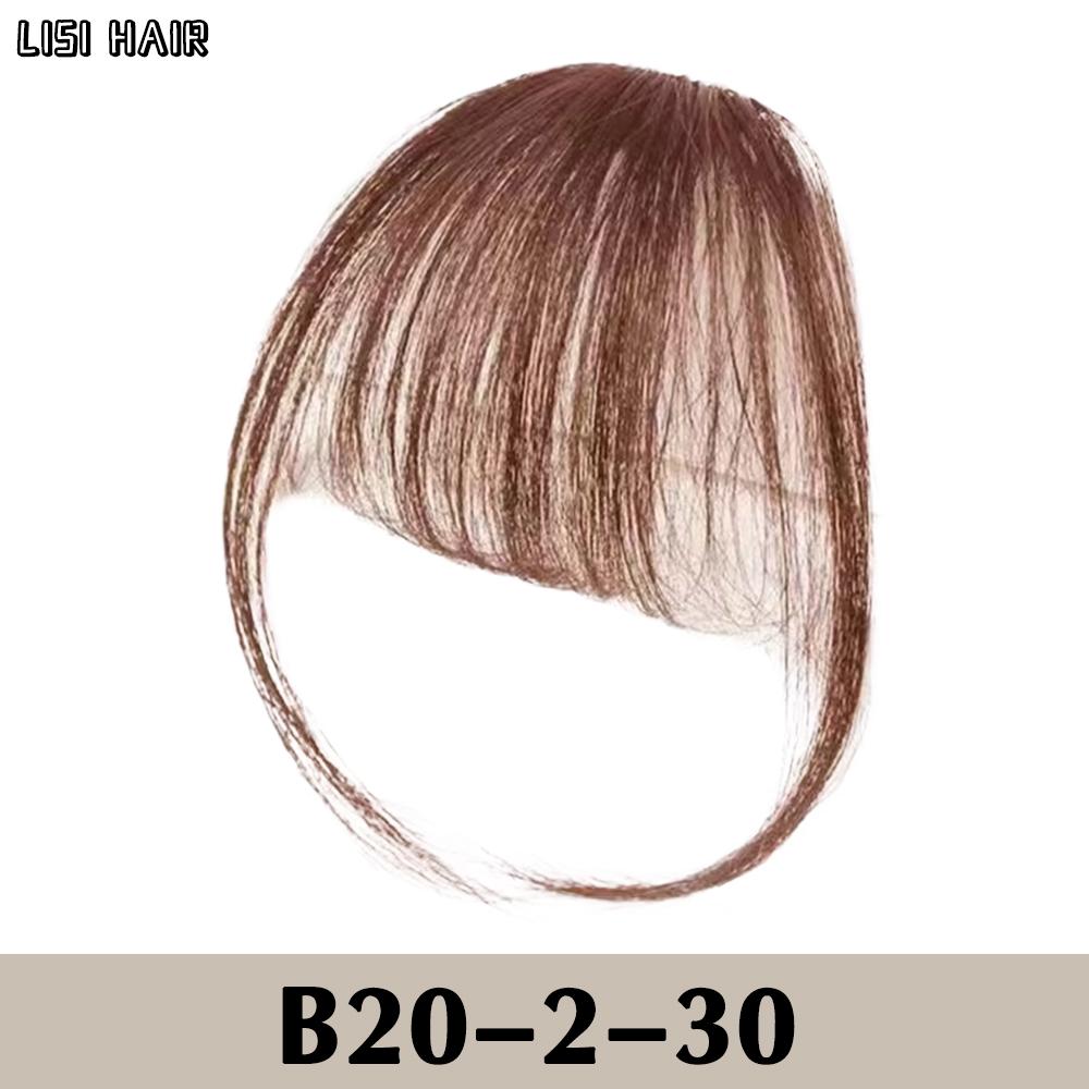 

MISS WIG Синтетическая заколка на челке Наращивание накладных челок Тупая челка с бахромой с аккуратной челкой Шиньоны Парик для женщин Повседневная одежда 20cm