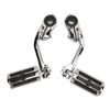 2Pcs Motorcycle Highway Foot Peg Chrome Adjustable Durable Comfortable Highway Foot Peg Pedal for Davidson
