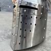 Deutscher Ritterhelm Mittelalter LARP Rollenspiel Stahlhelm