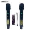HT-27 High Fidelity Black Wireless Handheld Microphone & KTV Tripod Speaker Set (One Drag Two)