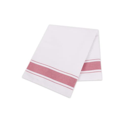 KURASHI Glass Towels, Large, Absorbent, Professional-Grade, 100% Cotton, for Dish Wiping, Restaurant Use, Set of 3