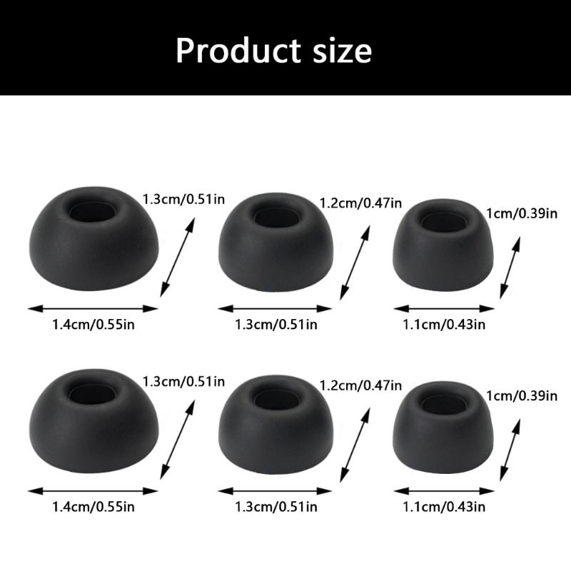 Silicone Earbud Tip Protective Cushion Comfortable Suitable for Buds 6 Earphone Noise Isolation Prolonged Use Durability
