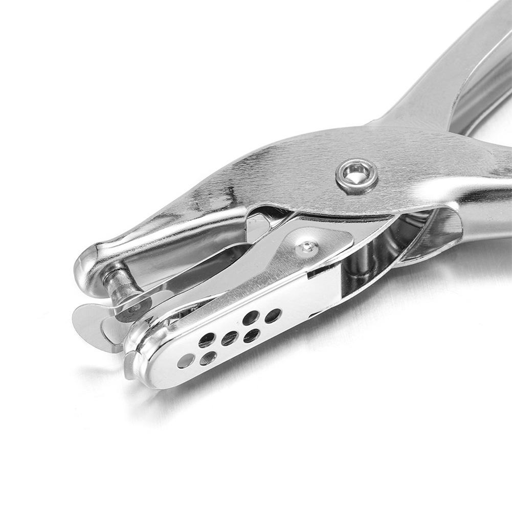 1 Pc Metal 6mm Pore Diameter Punch Pliers Single Hole Puncher Hand Paper Scrapbooking Punches 1-8 Pages Paper Hole Puncher