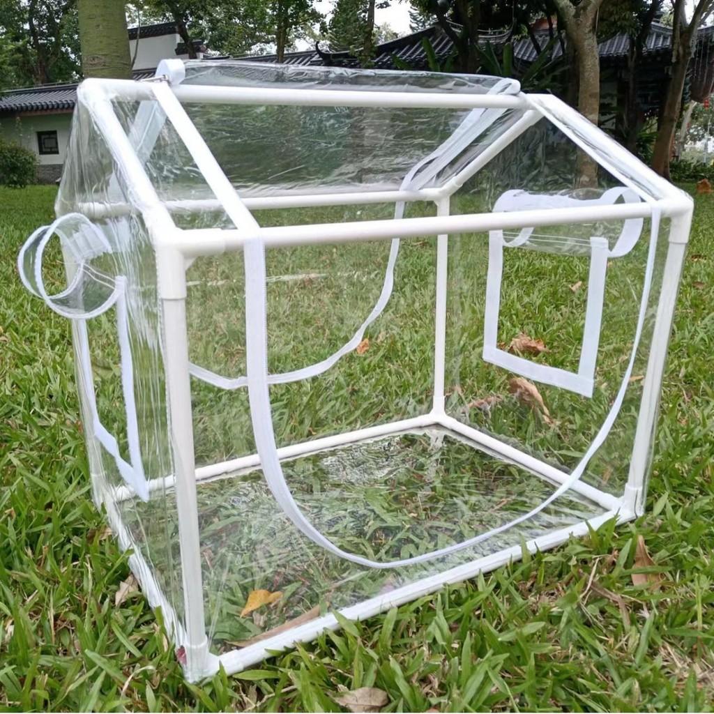 Garden Roof Style Flower Rack Succulent Insulated Greenhouse Fully Transparent Plant Growth Tent