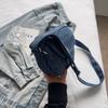 Jeanstasche Damen Kleine Umhängetasche Crossbody-Tasche