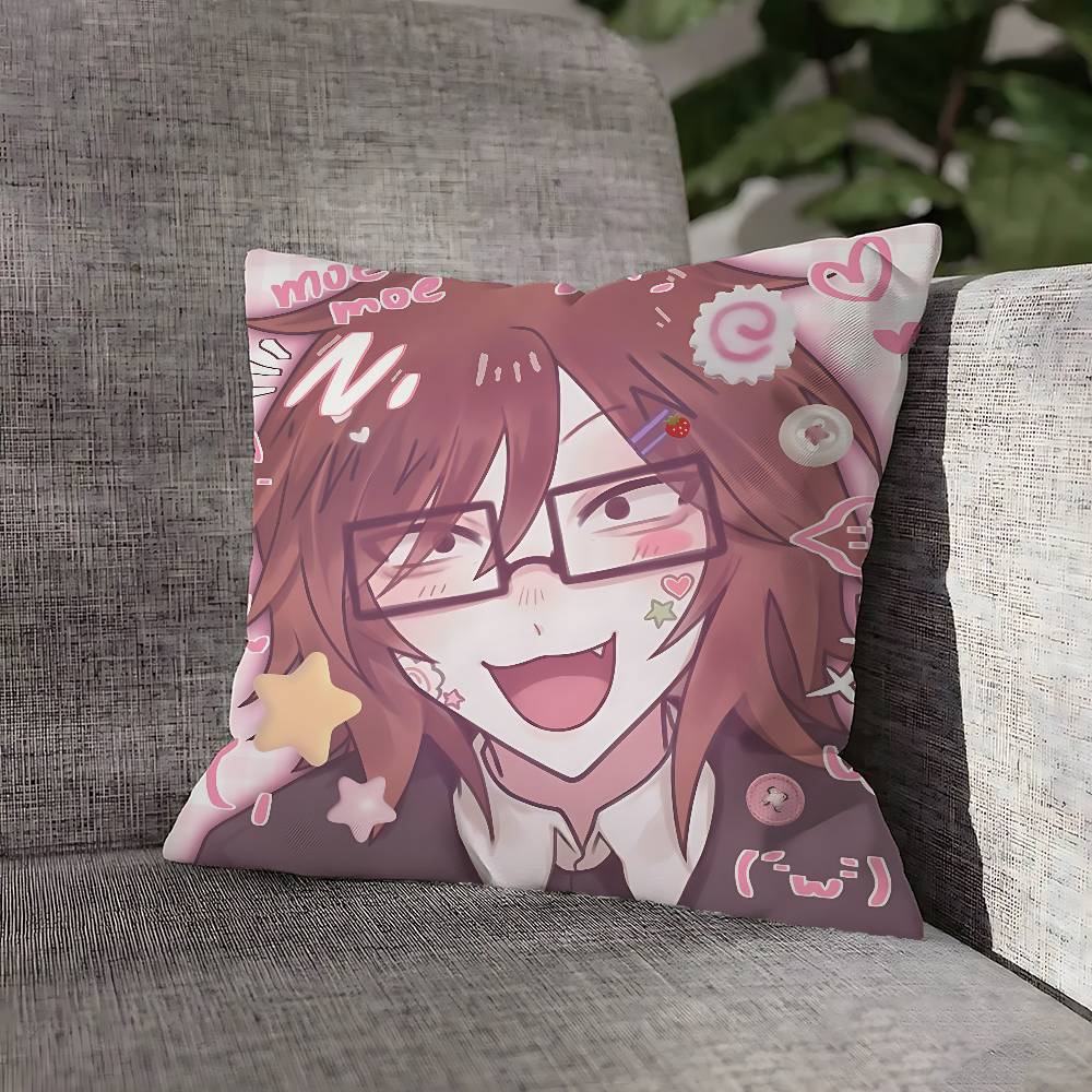 R-Rnfren Randal Luther Nyon Pillow Case For Sofa Decor Car Office Room Printing Cushion Cover Decorations and Protector