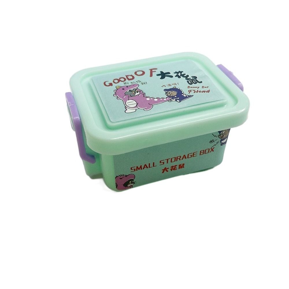 

Emulational 1:12 Dollhouse Mini Storage Box Model Colorful Furniture Accessories Children Green-1pc