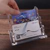 Transparent Name Card Display Stand Elegant Desktop Display Holder  Reception