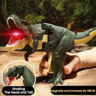 In Stock High Quality Swinging Dinosaur Toy Ingenious Telescopic Spring Dino Fidget Children Decompression Model Plaything Present