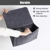 Large Capacity Felt Storage Bag Anti-slip with Pocket Bedside Hanging Bag Remote Holder