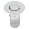 2pcs Stainless Steel Bathtub Plug Bathtub Stopper Bathroom Drain Plug with Rubber Gasket for 34?40mm Sewers
