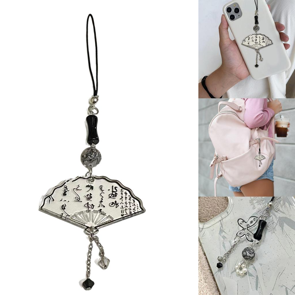 Stylish Phone Strap Chain Distinctive Mobile Phone Peripherals Pendant Accessories Backpack Car Key Chain for Girls