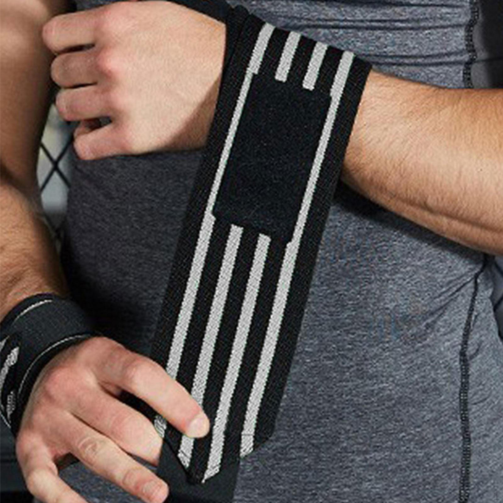 

4x Hand Support Wristband, Weight Lifting Straps, Compression Wrist Braces for Gymnastics