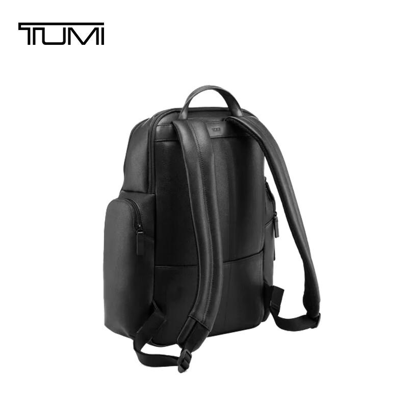 TUMI MONORE Men's Business Leather Laptop Backpack