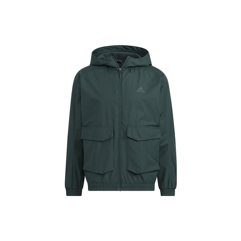 Куртки Adidas Мужские Зеленые С капюшоном Умеренные Другие HN9036 S
