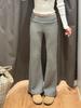 Women’s Fleece-Lined Micro-Flare Yoga Pants – High-Waisted, Slimming, Versatile for Autumn/Winter 2025