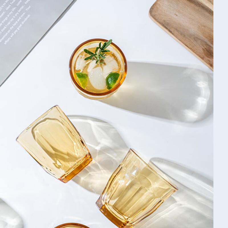 Westinghouse Amber Glassware Set