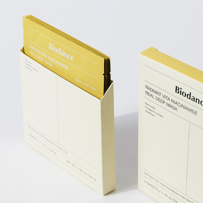 Biodance 4 Sheets Radiant Vita Real Deep Mask 4 Sheets Single 248-01