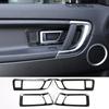 Stainless Steel Black Brushed Central Control Interior Decorative Sticker For Land Rover Discovery Sport 2015-19 Car Accessories