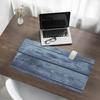 Anti-slip Desk Mat with Vintage Wooden Boards Print 90x45 cm