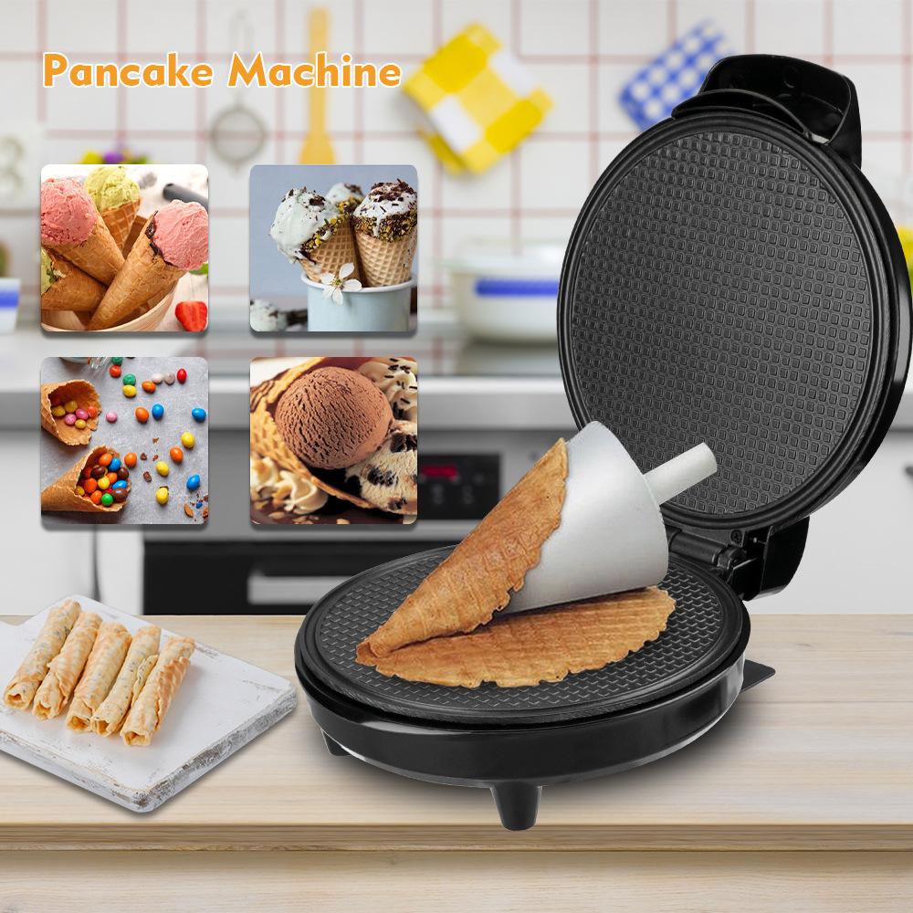 Home Breakfast Egg Roll Machine Ice Cream Roll Machine Electric Pancake Pan Pancake Machine Ice Cream Crust Spring Roll Machine