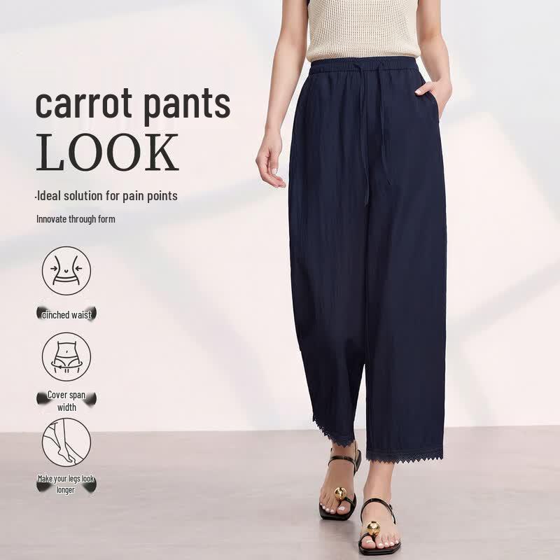 FivePlus Summer Cropped Carrot Pants XL