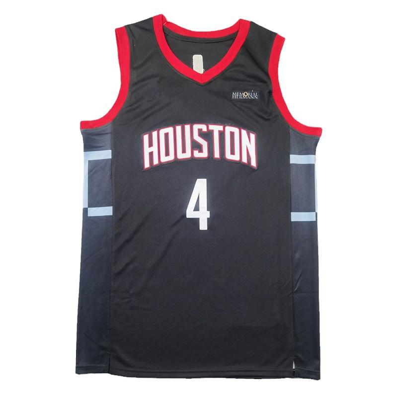 Jalen Green Rockets Basketball Jersey #4, Black