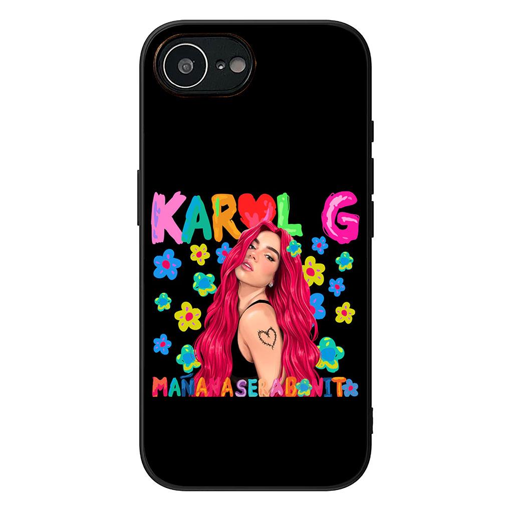 

Silicone Cover for Xiaomi Redmi 15 9A 9C NFC 7A 9T Note 9 8 7 8T 15c A5 4G 5G Phone Case Karol G Manana Mermaid Redmi 9