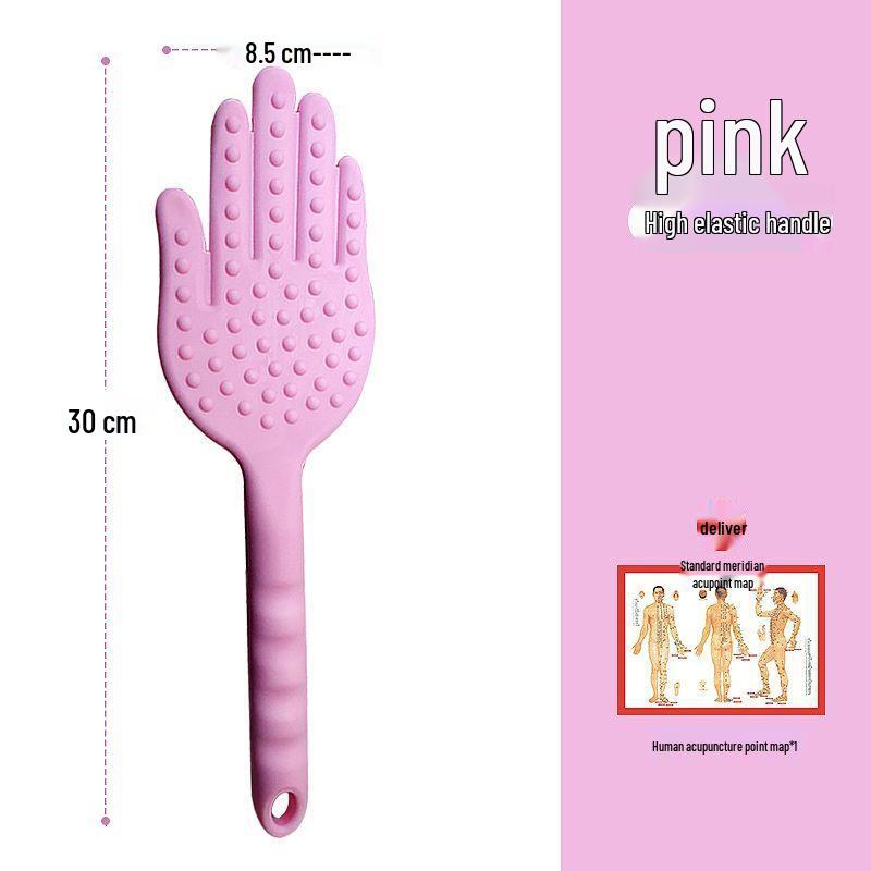 Silicone Gua Sha Meridian Tapping Massager for Body & Cervical Vertebrae