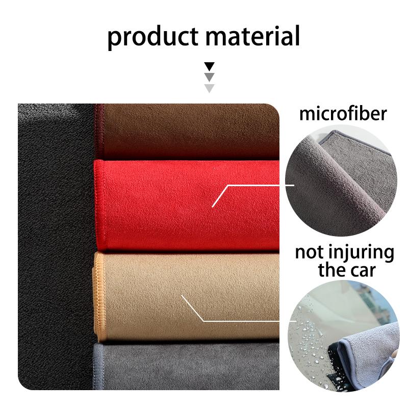UNYDV1 Car Deer Skin Coral Velvet Wiping Cleaning Absorbent Towel For Volkswagen VW Tiguan MK1 Mk2 2016 2017 2018 2019 2020 2021
