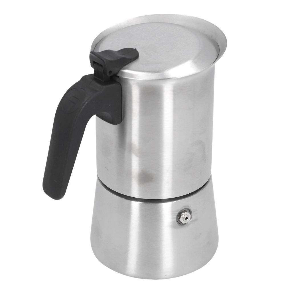 Stovetop Coffee Maker 304 Stainless Steel Multifunctional Stovetop Coffee Pot for Brewing Coffee