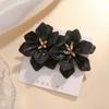 Sculptural Floral Acrylic Earrings Oversize Sweet Bloom Studs with a Modern Art Vibe OG050