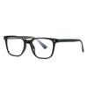 Square Rivets Photochromic Glasses Men Women Myopia Eyeglasses Students Short Sight Eyewear 0 -0.5 -1 -1.25 -1.5 -2.0 To -6