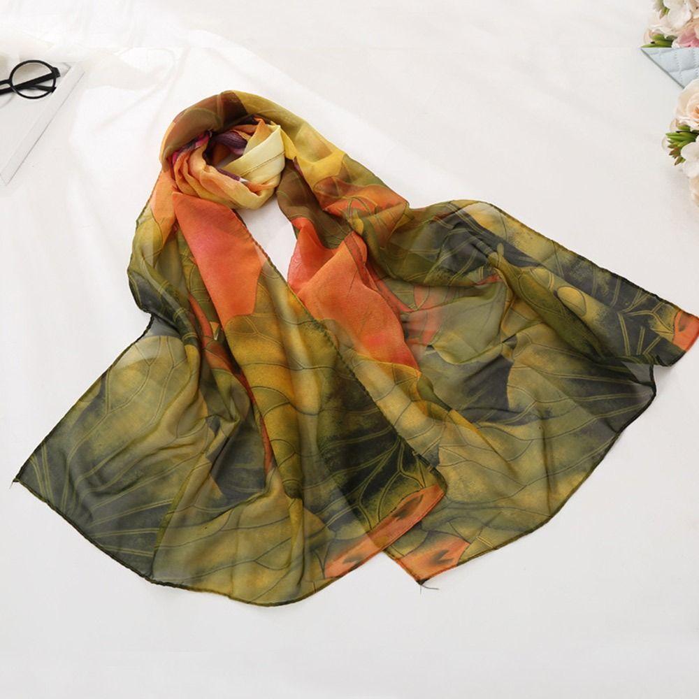 Sun-Resistant Silk Scarf Breathable Sunscreen Hijab Summer Bandana for Women