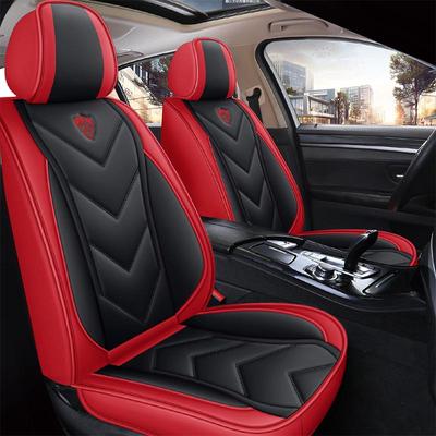 Universal Full Leather Five-Seat Car Seat Cushion & Cover for All Seasons