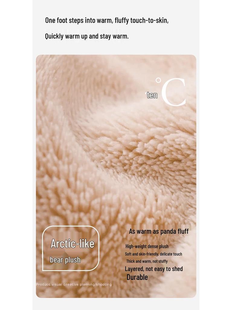 2025 Postpartum Women's Non-Slip Slippers - Soft, Thickened, Adjustable Cotton Shoes for 10-11 Months Winter