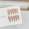 The Western Region Princess Pure Hand-Weared Armor High-end Manicure Finished Product Pure Desire Fake Nails Can Be Removable