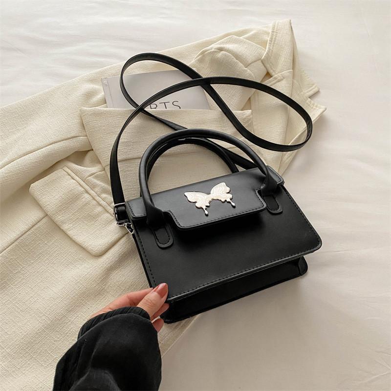 Trendy Small Crossbody Bag For Women Stylish Casual Pu Leather Unique Square Design