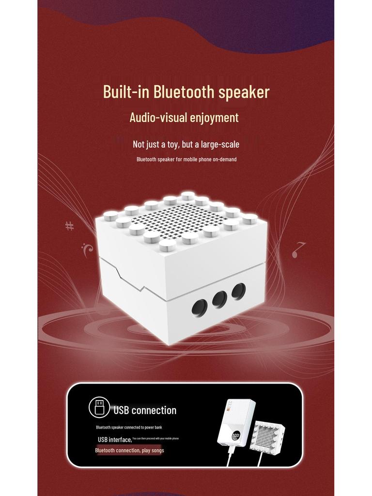 Kaiyu Electric Guitar Building Blocks - Compatible with LEGO, Creative Toy Gift for Boys Ages 5-12